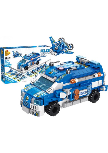 Yapı Taşları Boy City Inşaat Aracı Çocuk Eğitim Montajı Yapı Taşı Oyuncakları (Yangın Serisi 633009.) (Yurt Dışından)