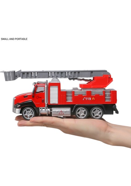 (1 Adet) Çocuk Ses ve Hafif Alaşım Araba Modeli Yangın Suyu Jeti Ekskavatör (Ses ve Hafif Alaşım Araba [kurtarma Düz Yataklı]) (Yurt Dışından) fırsatları