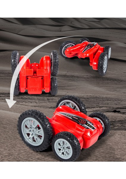 Elektrikli Rc Araba - 2.4g 4WD Rc Dublör Araba, Joystick Kontrolü, Hareket Algılama, 2 Şarj Edilebilir Pil, Erkekler ve Kızlar Için Hediye 6+ (Yurt Dışından)