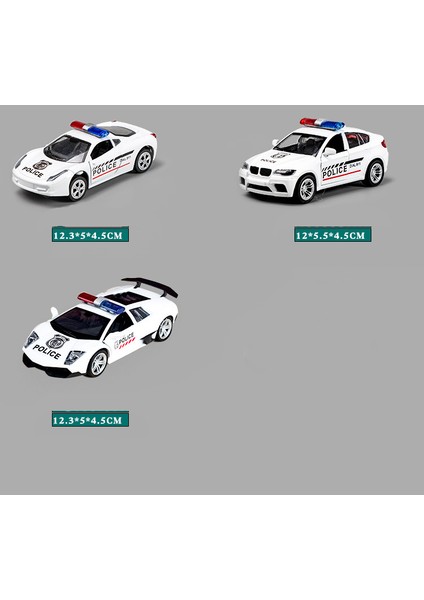 1:32 Alaşım Çocuk Oyuncakları Yüksek Taklit Rambo Mini Lotus ve Land Rover Polis Arabası (Bm, 2 Paket) (Yurt Dışından) modelleri