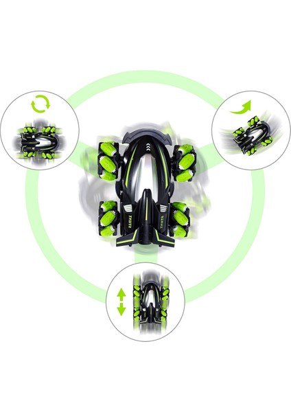 Erkekler Için Rc Dublör Arabalar - Uzaktan Kumandalı Arabalar 360° Dönen Drift Dublör Araba Yüksek Hızlı Rc Oyuncak Araba 2.4ghz Çocuklar Boys&girls Için Rc Yarış Motoru (Yurt Dışından) modelleri