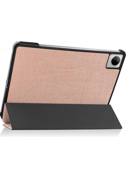 Vivo Pad 11" Için, Üç Katlı Akıllı Tablet Kılıfı, Pc Arka Kapağı Ince Kapak Çoklu Görünüm Standı Vivo Pad 11" Için Sert Kılıf Kapağı Otomatik Uyutma/uyandırma Tablet Kılıfı Pembe Altın (Yurt Dışından) fırsatları