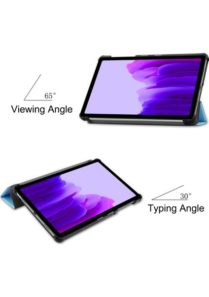 Galaxy Tab A7 Lite Kapak 8.7" 2021 SM-T220 T225 Için, 8.7" Samsung Galaxy Tab A7 Lite 2021 Için Ince Hafif Kapak Standı Kılıfı - Mavi (Yurt Dışından) fiyatları