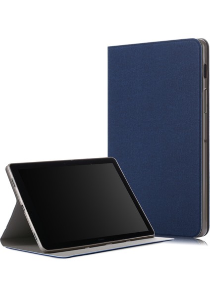 Samsung Galaxy Tab S5E 10.5 2019 Model SM-T720/T725 Için, Çok Açılı Görüntüleme Standı Cepli Kapak Otomatik Uyku Uyandırma, Koyu Mavi (Yurt Dışından)