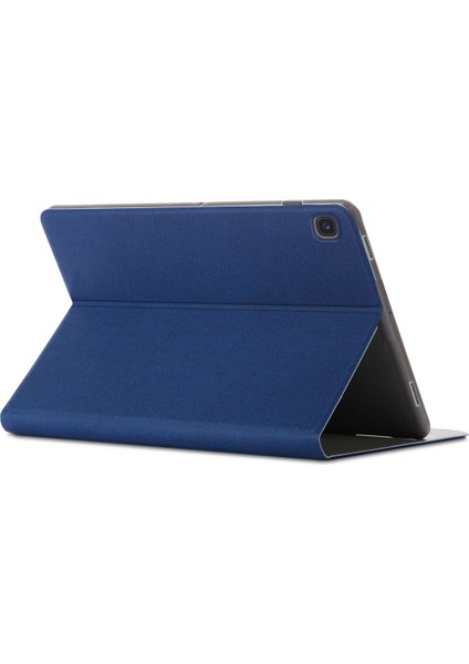Samsung Galaxy Tab S5E 10.5 2019 Model SM-T720/T725 Için, Çok Açılı Görüntüleme Standı Cepli Kapak Otomatik Uyku Uyandırma, Koyu Mavi (Yurt Dışından) modelleri