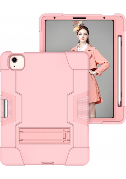 iPad Air 4 10.9" 2020 Için Kılıf, Çocuk Dostu Ağır Hizmet Darbeye Dayanıklı Sağlam Kılıf ve 2020'DE Çıkan Apple iPad Air 4 10.9" (Rose Gold) Için Yerleşik Kalem Tutucu Standlı (Yurt Dışından) fiyatları