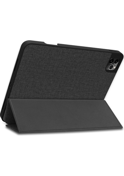 Yeni iPad PRO11 2020 Için 11 Inç Tablet Kılıfı, Kalem Yuvalı Tpu Yumuşak Kabuk Uyku Örtüsü - Siyah (Yurt Dışından) modelleri