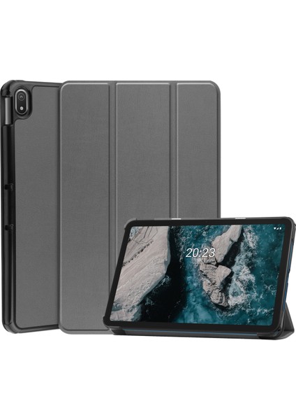 Nokia Tablet T20 Kılıf Için, Nokia Tablet T20 (TA-1392) Için Slim Shade Üç Katlı Stand Sert Kabuk Kılıf 2021'DE Çıktı 10.36" (Rose Gold) (Yurt Dışından)