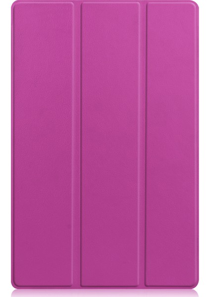 Lenovo Tab P11 Pro Case 11" 2021 (TB-J607F ), Lenovo Tab P11 Pro 11" Tablet Için Ince Hafif Akıllı Kapak Üç Katlı Parantez Folyo Kılıf 2021'DE Çıktı - Mor (Yurt Dışından) fiyatları