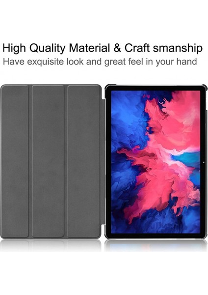 Lenovo Tab P11 Plus Kapak 2021 Için, Lenovo Tab P11 TB-J616F J606F Tablet Için Kapak, Koyu Yeşil (Yurt Dışından) modelleri