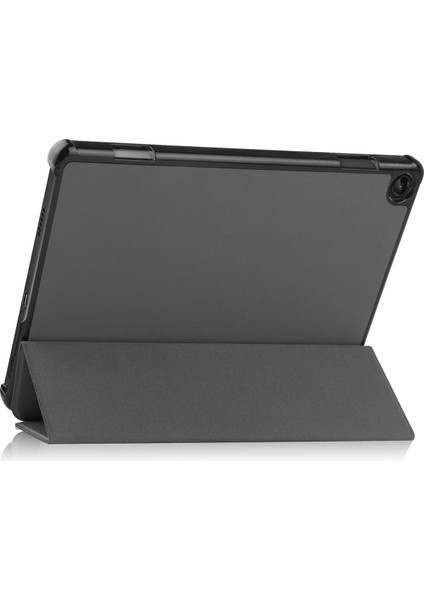 Uyumlu Lenovo Tab M10PLUS 3. Nesil Tablet Kılıfı Için 10.6" Ince Üç Katlı Stand Akıllı Kapak, Çoklu Görünüm Standı Sert Kılıf Folyo Kapak Otomatik Uyuma/uyanma Koruması Gri (Yurt Dışından)