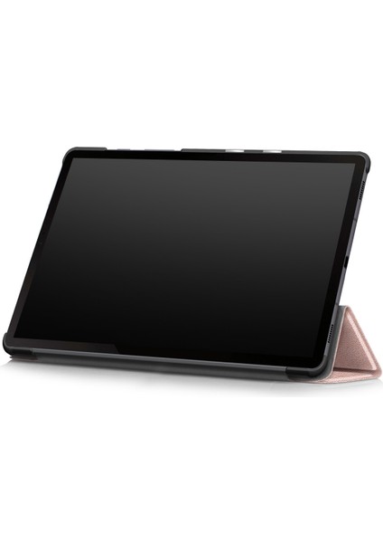 Samsung Galaxy Tab S6 10.5 Için Kılıf, Şok Standı, S Kalem Tutucu, Sert Tpu Sırt, Tablet Kılıfı [SM-T860, SM-T865] Akıllı Kılıf, Otomatik Uyku Uyandırma, Folyo, Pembe Altın (Yurt Dışından) fırsatları