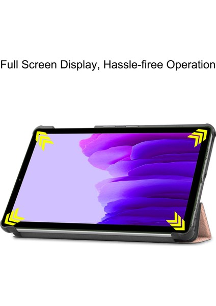 Galaxy Tab A7 Lite Için Kapak 8.7" 2021 SM-T220 T225, Ince ve Hafif Kılıf 8.7" Samsung Galaxy Tab A7 Lite 2021 Için Kılıf Standı - Pembe Altın (Yurt Dışından) modelleri