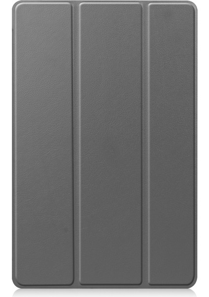 Galaxy Tab A7 10.4 Case 2020 Için Vegan Deri Kılıf, Hafif Ince Üç Katlı Kılıf Samsung Galaxy Tab A7 10.4" Tablet Için Manyetik Kapak [SM-T500/T505/T507] Gri (Yurt Dışından)