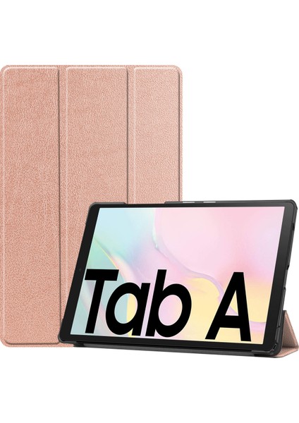 Samsung Tab A7 Kılıf 10.5" (SM-T500 T505) Için, 10.5" Samsung Tab A7 Tablet 2020 Rose Için Koruyucu Standlı Kılıf Sert Kılıf (Yurt Dışından)