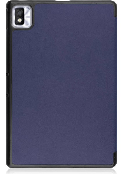 Tcl Tab 10S 10,1 Inç Için, Üç Katlı Ince Hafif Sert Kabuk Koruması Tcl Tab 10S Standlı Tablet Kılıfı Için Akıllı Kapak - Kırmızı (Yurt Dışından)