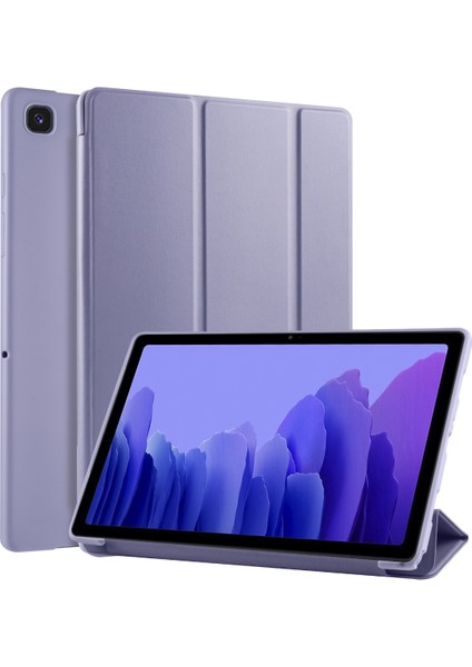 Samsung Galaxy Tab A7 Kılıf 10.4" (SM-T500 T505) Için, 10.4" Samsung Tab A7 Tablet 2020 Için Koruyucu Standlı Kılıf - Mor (Yurt Dışından)