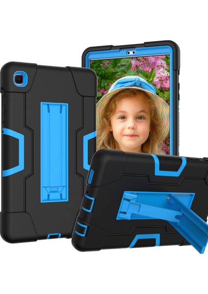 Galaxy Tab A7 Lite 8.7 Kılıf Için, Samsung Galaxy Tab A7 Lite 8.7 2021 Model SM-T220/SM-T225(SIYAH+MAVI) Için Ağır Hizmet Tipi Sağlam Tam Gövde Hibrid Darbeye Dayanıklı Düşme Kılıfı (Yurt Dışından) modelleri