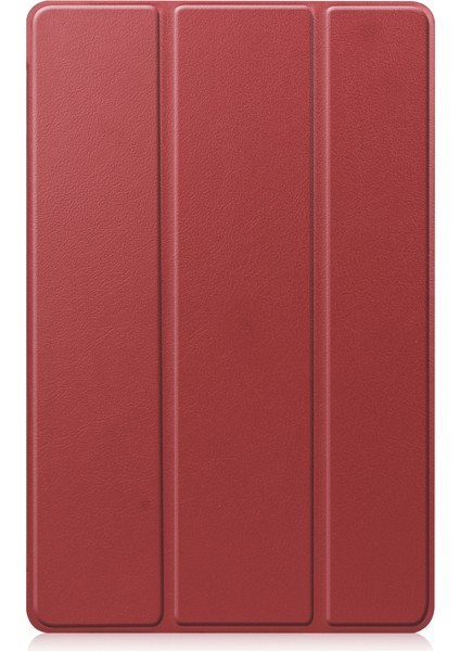 Samsung Tab A7 Kılıf 10.5" (SM-T500 T505) Için, 10.5" Samsung Tab A7 Tablet 2020 Bordo Için Koruyucu Standlı Kılıf Sert Kılıf (Yurt Dışından) fiyatları