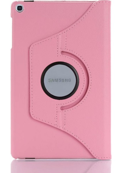 Samsung Tab A 10.1 T510 Için Dönen Kapak Premium Pu Deri Çok Açılı Görüntüleme Standı T510/T515 2019 Için Ultra Ince Katlanır Sert Arka Kılıf, Pembe (Yurt Dışından) modelleri