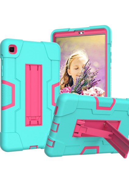 Galaxy Tab A7 Lite 8.7 Kılıf Için, Samsung Galaxy Tab A7 Lite 8.7 2021 Model SM-T220/SM-T225(YEŞIL+KIRMIZI) Için Ağır Hizmet Tipi Sağlam Tam Gövde Hibrid Darbeye Dayanıklı Düşme Kılıfı (Yurt Dışından) fırsatları