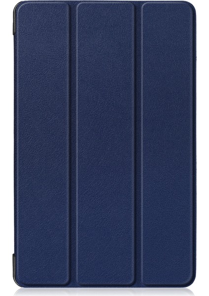 Samsung Galaxy Tab A 10.1 (2019) Için SM-T510 Gylint Tab A 10.1 (2019) Kılıf, Üç Katlı Stand Ince ve Hafif Kılıf; SM-T515 Koyu Mavi (Yurt Dışından)