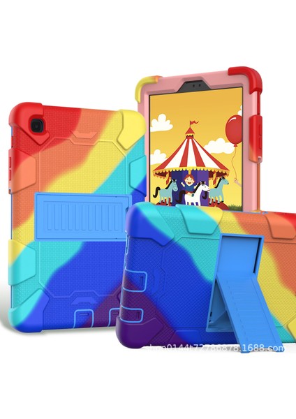 Samsung Galaxy Tab A7 Case 2021 (SM-T220/T225) Için Hibrit Samsung A7 Case 8.7 Inç Standlı, Darbeye Dayanıklı Sağlam Samsung Tablet A7 Erkek ve Kız Çocuk Kılıfı (Renkli Mavi) (Yurt Dışından) fiyatları