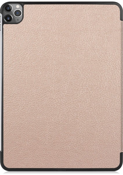 2020 iPad Pro 11" (2. Nesil) Için, Ince Deri Kılıf, Otomatik Uyandırma/uyku - Altın (Yurt Dışından) fiyatları