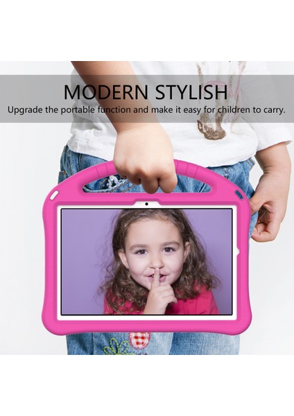 Samsung Tab A8 Case 10.5" 2021 Darbeye Dayanıklı Sağlam Kapaklı 10.5" Tablet SM-X200/X205 For Kids Boys Kids (Kırmızı) (Yurt Dışından) fiyatları