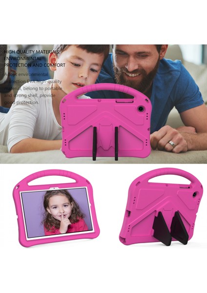 Samsung Tab A8 Case 10.5" 2021 Darbeye Dayanıklı Sağlam Kapaklı 10.5" Tablet SM-X200/X205 For Kids Boys Kids (Kırmızı) (Yurt Dışından) indirimleri
