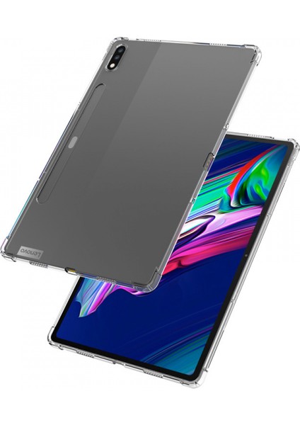 Lenovo Xiaoxin PADPRO12.6 Tablet Kabuğu Için Uygun Lenovo P12PRO Düşmeye Karşı Şeffaf Şeffaf Tpu Yumuşak Kabuk (Yurt Dışından)