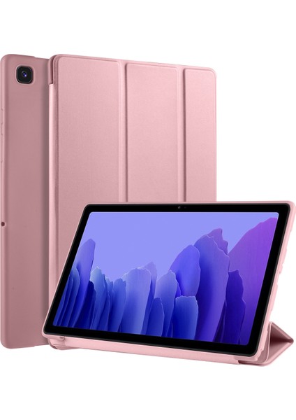 Samsung Galaxy Tab A7 Kılıf 10.4" (SM-T500 T505) Için, 10.4" Samsung Tab A7 Tablet 2020 Için Koruyucu Standlı Kılıf Sert Kılıf - Pembe Altın (Yurt Dışından)