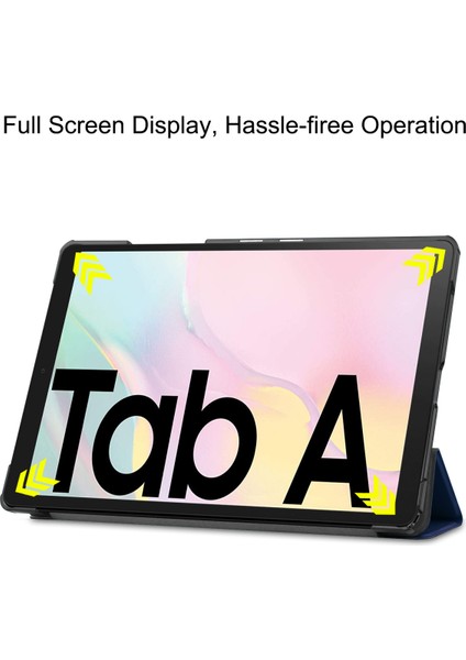 Samsung Tab A7 Kılıf 10.5" (SM-T500 T505) Için, 10.5" Samsung Tab A7 Tablet 2020 Gri Için Koruyucu Standlı Kılıf Sert Kılıf (Yurt Dışından) fırsatları