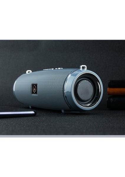 Mınıı2+ Kablosuz Bluetooth Hoparlör Mobil Kart Hediye Mini Hoparlör Açık Taşınabilir Bluetooth Hoparlör Gümüş (Yurt Dışından)