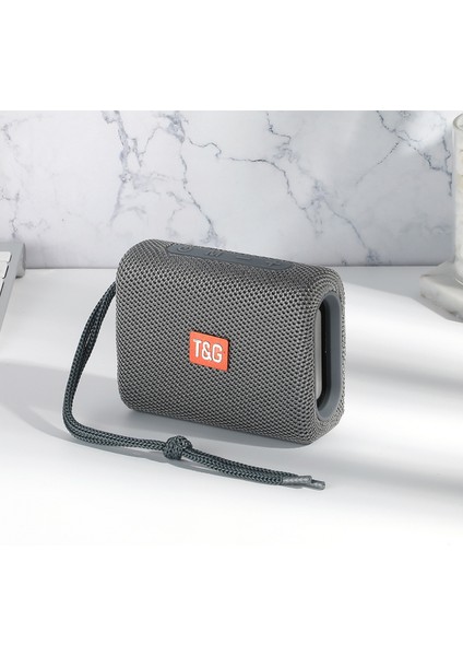 TG313 Kare Kablosuz Bluetooth Hoparlör Açık Hava Sporları Taşınabilir Taşınabilir Kart Subwoofer Altın (Yurt Dışından)