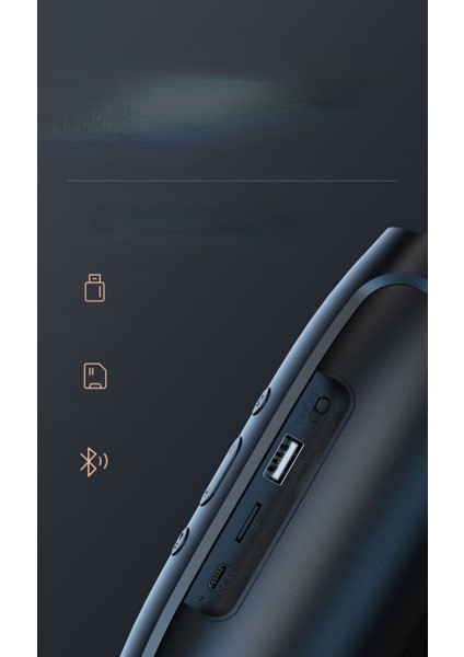 Bluetooth Hoparlör, Yüksek Stereo Sesli Kablosuz Taşınabilir Hoparlör, Zengin Bas, 8 Saat Çalma Süresi, Dahili Mikrofon. Iphone, Samsung ve Daha Fazlası Için Mükemmel (Yurt Dışından)