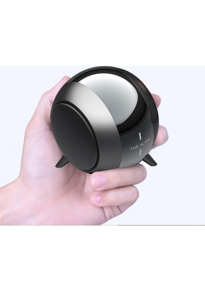 Yeni Kablosuz Bluetooth Hoparlör Mini Metal Topu Ses Hediye Ev Ofis Kullanımı (Yurt Dışından)