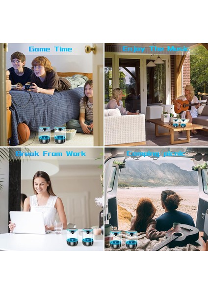 Wekity Bluetooth Hoparlör, Taşınabilir Ayarlanabilir 7 Renk Işık 360° Stereo Kristal Cam Müzik Hoparlörü Telefon, Tablet, Dizüstü Bilgisayar ve Masaüstü Için (Yurt Dışından) fırsatları