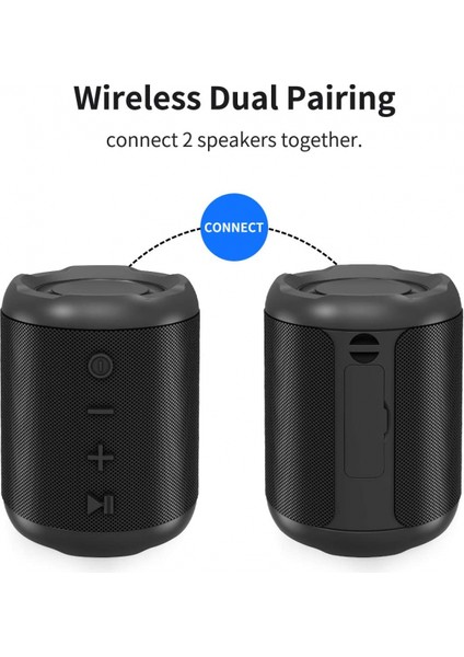 Bluetooth Hoparlör, Taşınabilir Hoparlör, Blue Tooth Hoparlör 5.0, Dış Mekan, Su Geçirmez, Kablosuz Hoparlör, Çift Eşleştirme, Yüksek Stereo Ses, Gümbürdeyen Bas, 25 Saat Çalma (Yurt Dışından) fırsatları