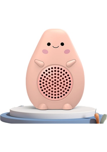 Mini Kablosuz Pembe Hoparlör, Dış Mekan Taşınabilir Bas Hoparlör, Kordonlu, Destek Fm Radyo, Tf Kart Oynatma (Yurt Dışından)