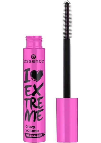 Crazy Essence Siyah I Love Extreme Crazy Volume Maskara