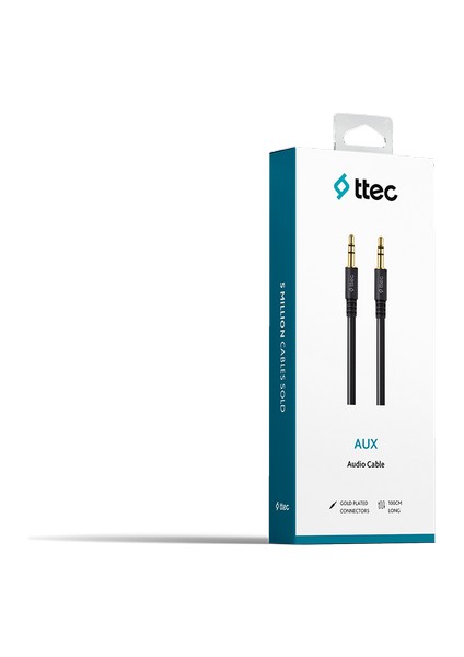 3.5mm Stereo Ses Kablosu 1m