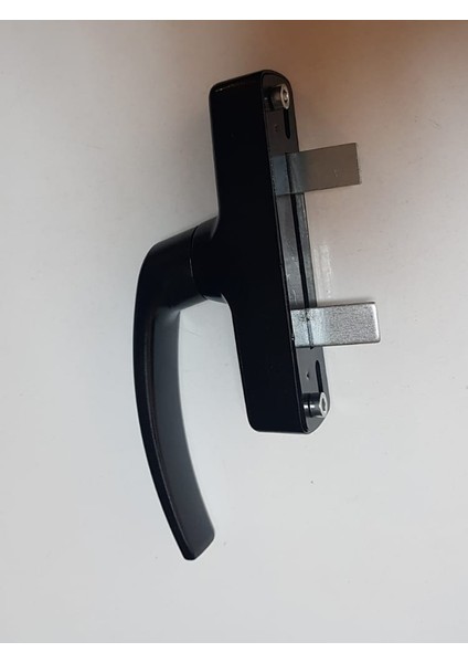 Aluminyum Eksenel Pencere Zıt Yön Kolu Mat Siyah