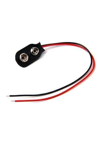 9V Pil Soketi 100 Adet