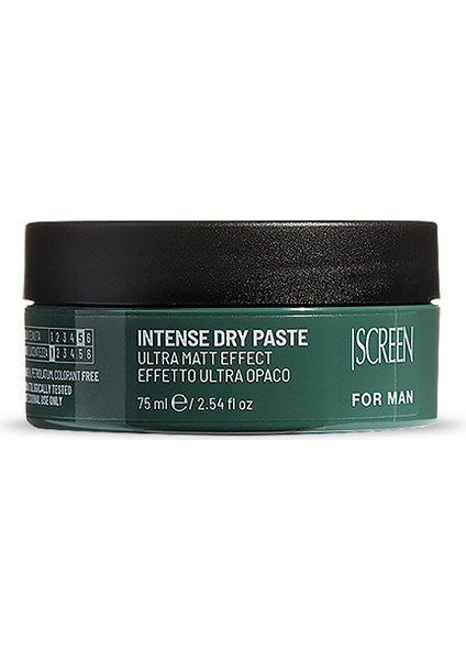 For Man Intense Dry Paste 75ML Kuru Etkili Şekillendirici Kil Macunu