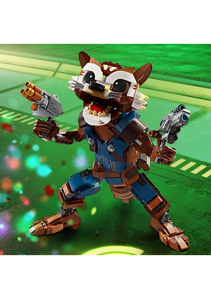 ® Marvel Rocket ve Bebek Groot 76282 - 10 Yaş & Üzeri Süper Kahraman Seven Çocuklar için Oyuncak Yapım Seti (566 Parça)