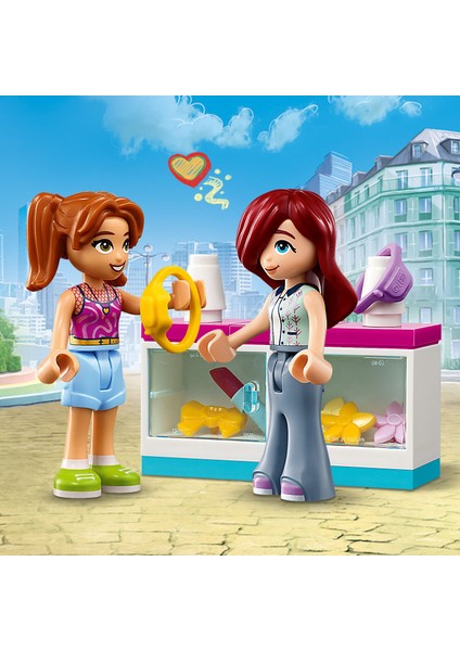 Friends Minik Aksesuar Mağazası 42608 - 6 Yaş ve Üzeri Çocuklar için Paisley ve Candi Minifigürü İçeren Yaratıcı Oyuncak Yapım Seti (129 Parça)