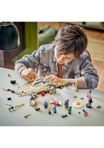 ® NINJAGO® Usta Ejderha Egalt 71809 - 8 Yaş & Üzeri Çocuklar için Model Yapım Seti (532 Parça)