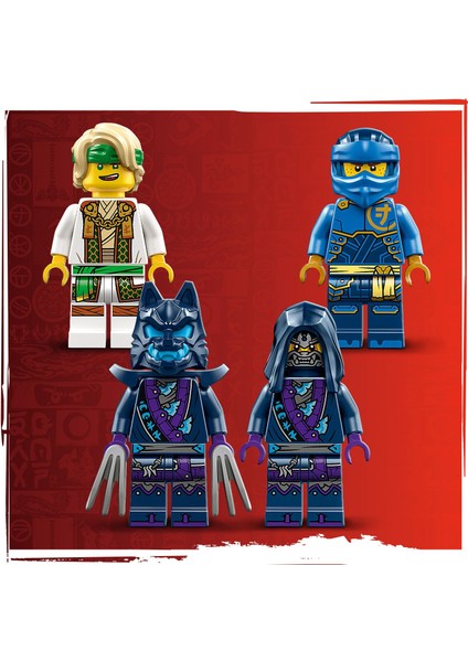 NINJAGO® Jay’in Robotu Savaş Paketi 71805 - 6 Yaş ve Üzeri Çocuklar için Jay Minifigürü İçeren Yaratıcı Oyuncak Yapım Seti (78 Parça)