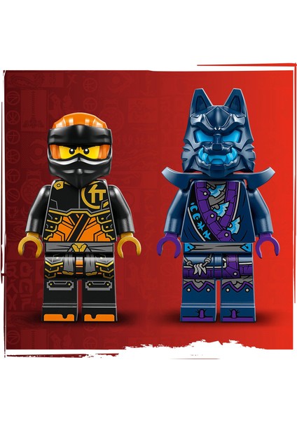 ® NINJAGO® Cole'un Toprak Elementi Robotu 71806 - 7 Yaş ve Üzeri Çocuklar için Aksiyon Figürü İçeren Yaratıcı Oyuncak Yapım seti (235 Parça)